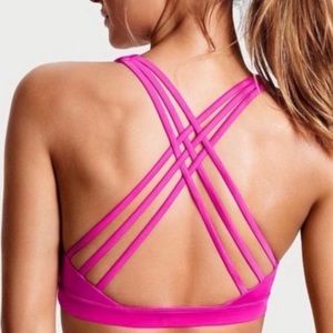 2/$30 Victoria Secret Strappy Back Sports Bra